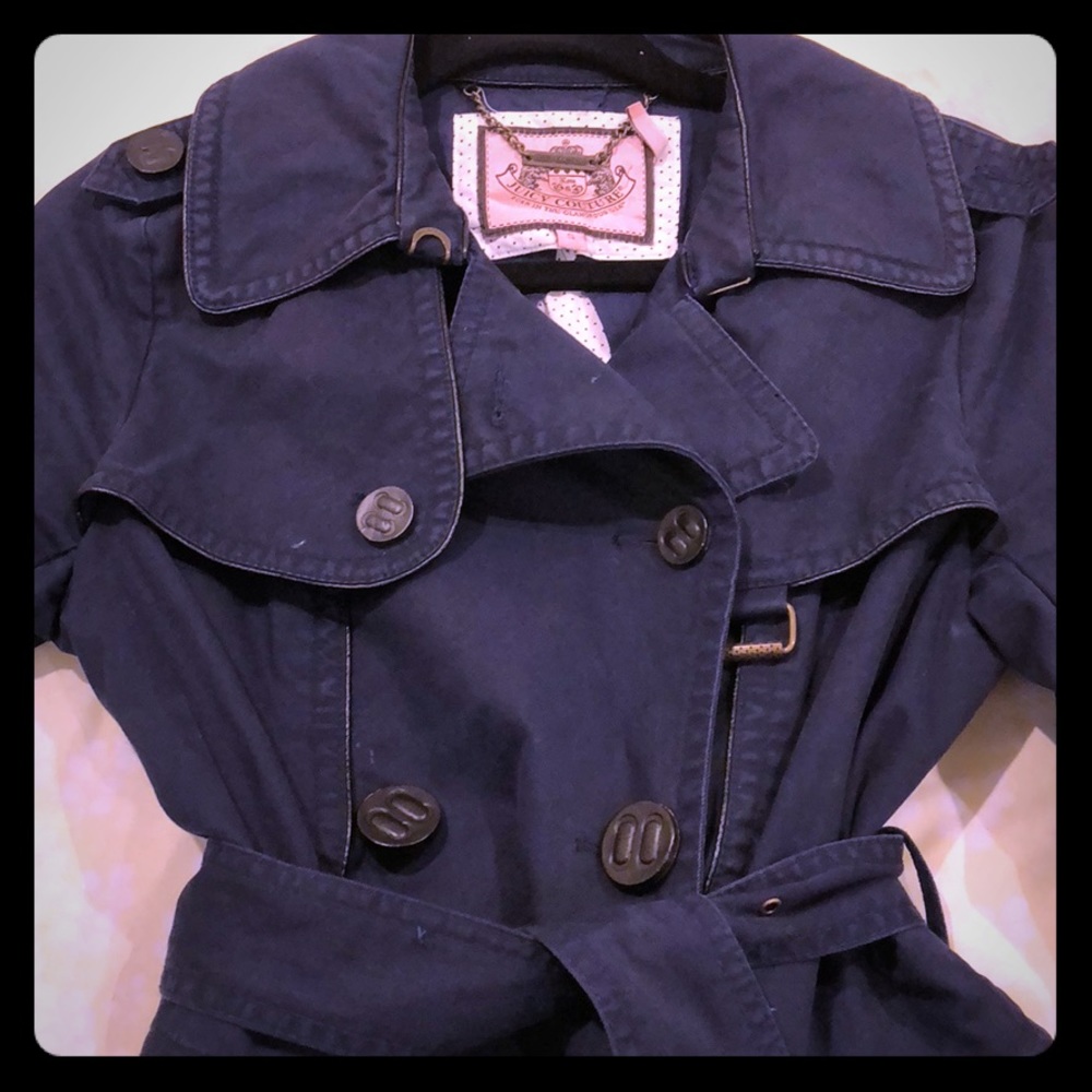 Juicy couture trench coat